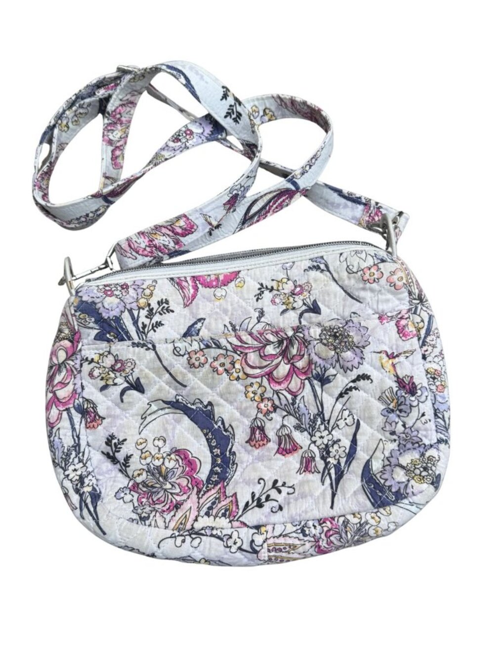 Vera Bradley Floral Hummingbird Crossbody Bag Cottagecore 🌸🦋 - Picture 5 of 8